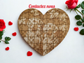 Puzzle Coeur Personnalisable