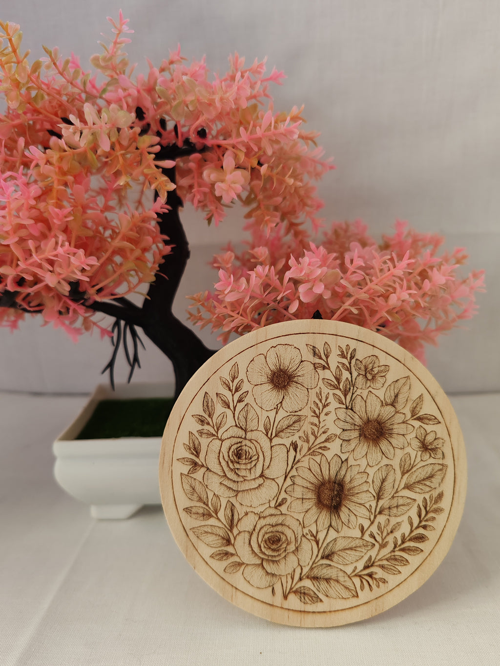 Sous verres Fleurs