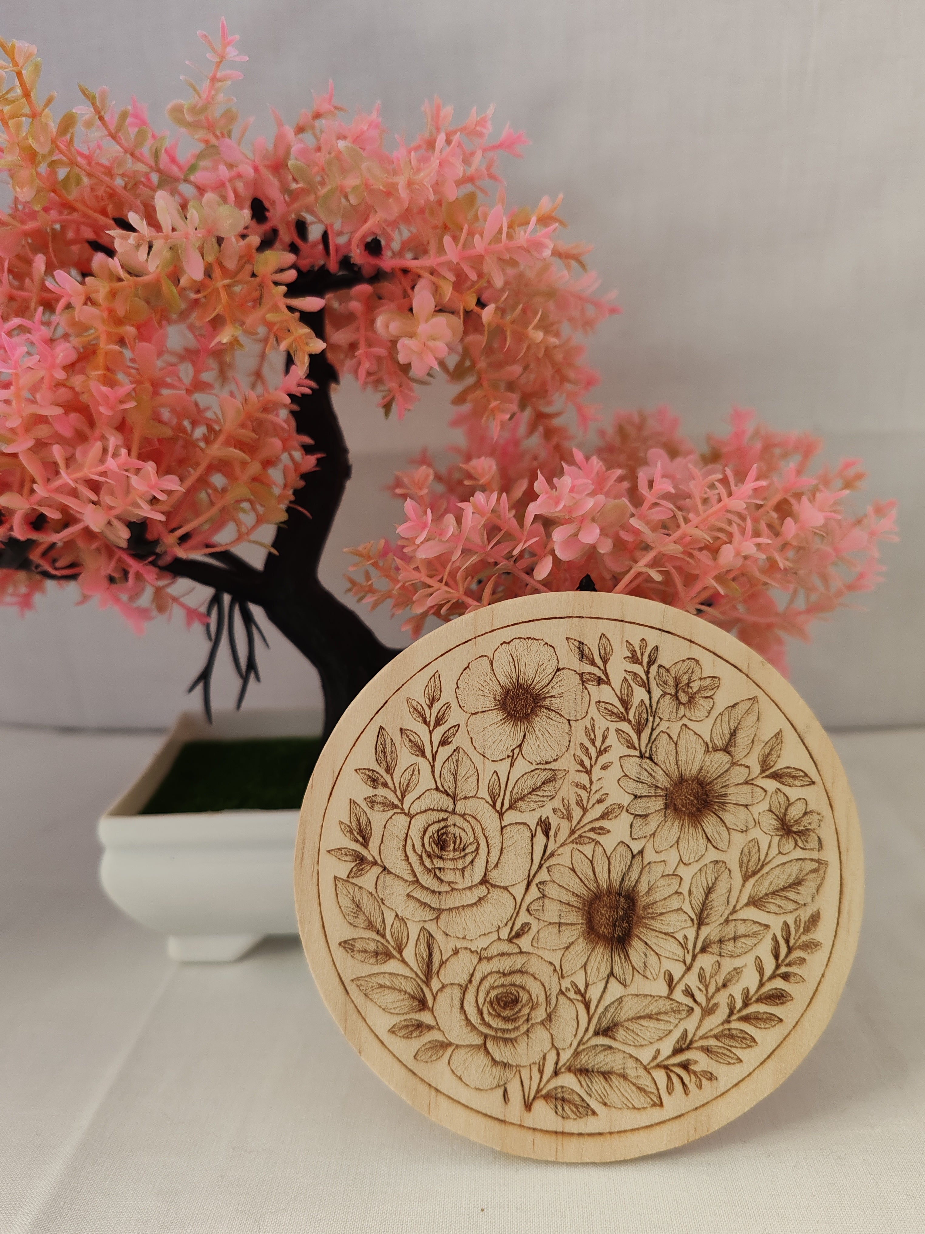 Sous verres Fleurs