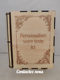 Boite à photos personnalisable