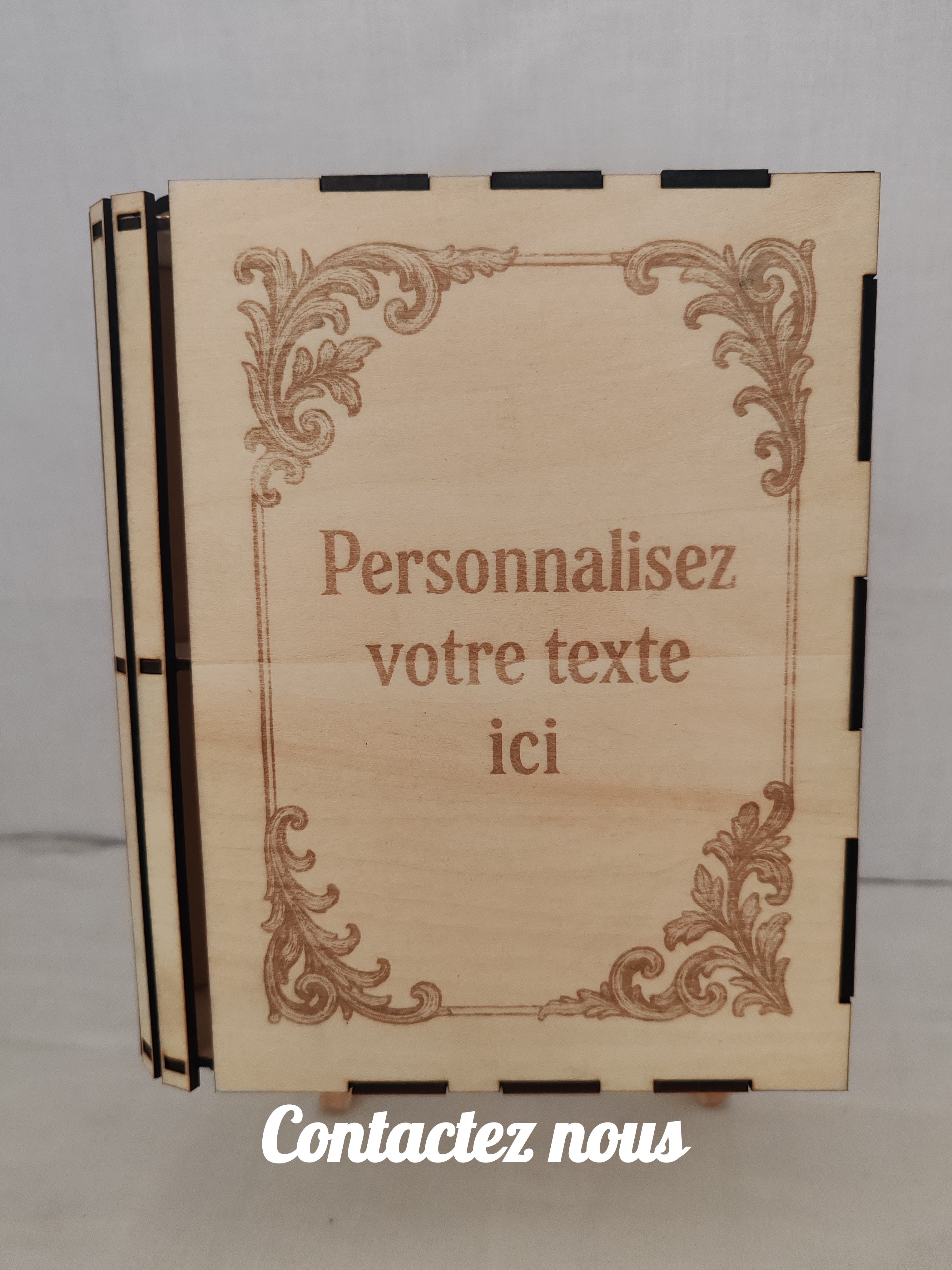 Boite à photos personnalisable