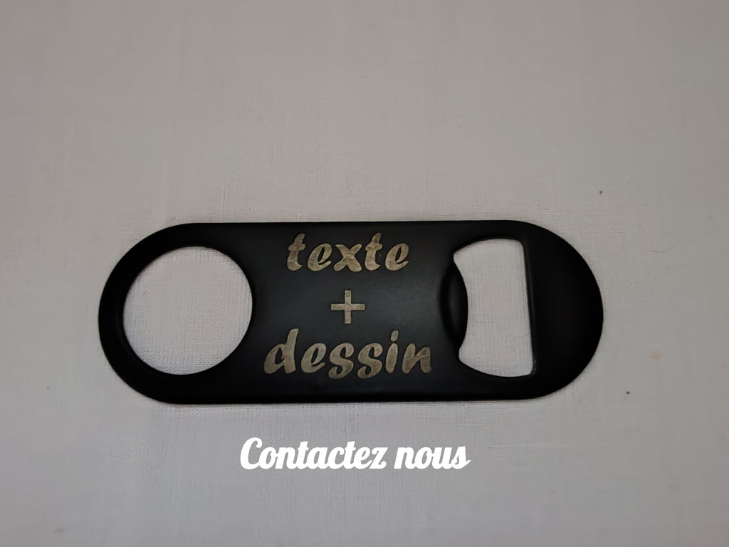 Décapsuleur en métal - Personnalisable